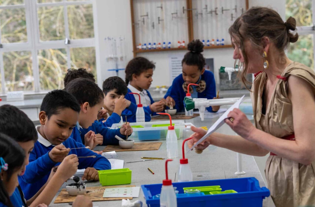 Roman day with new Marston primary school