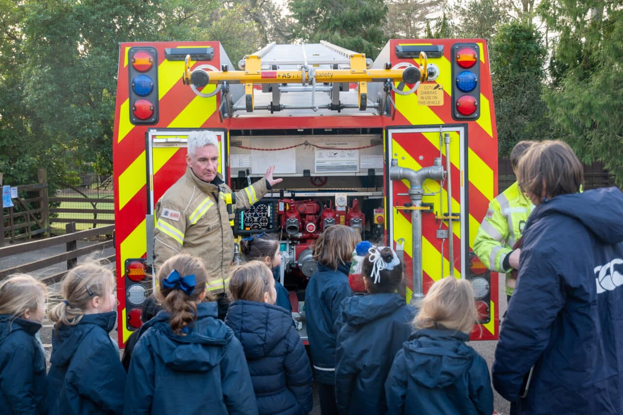 Fire Engine Visit